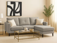 Sofa com Chaise Inter (Cinza)